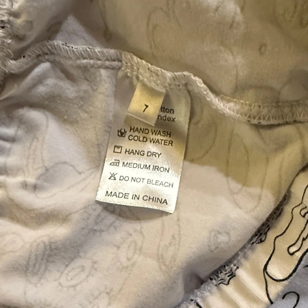 Color Me! NWOT Kids White Space Patterned Pajamas